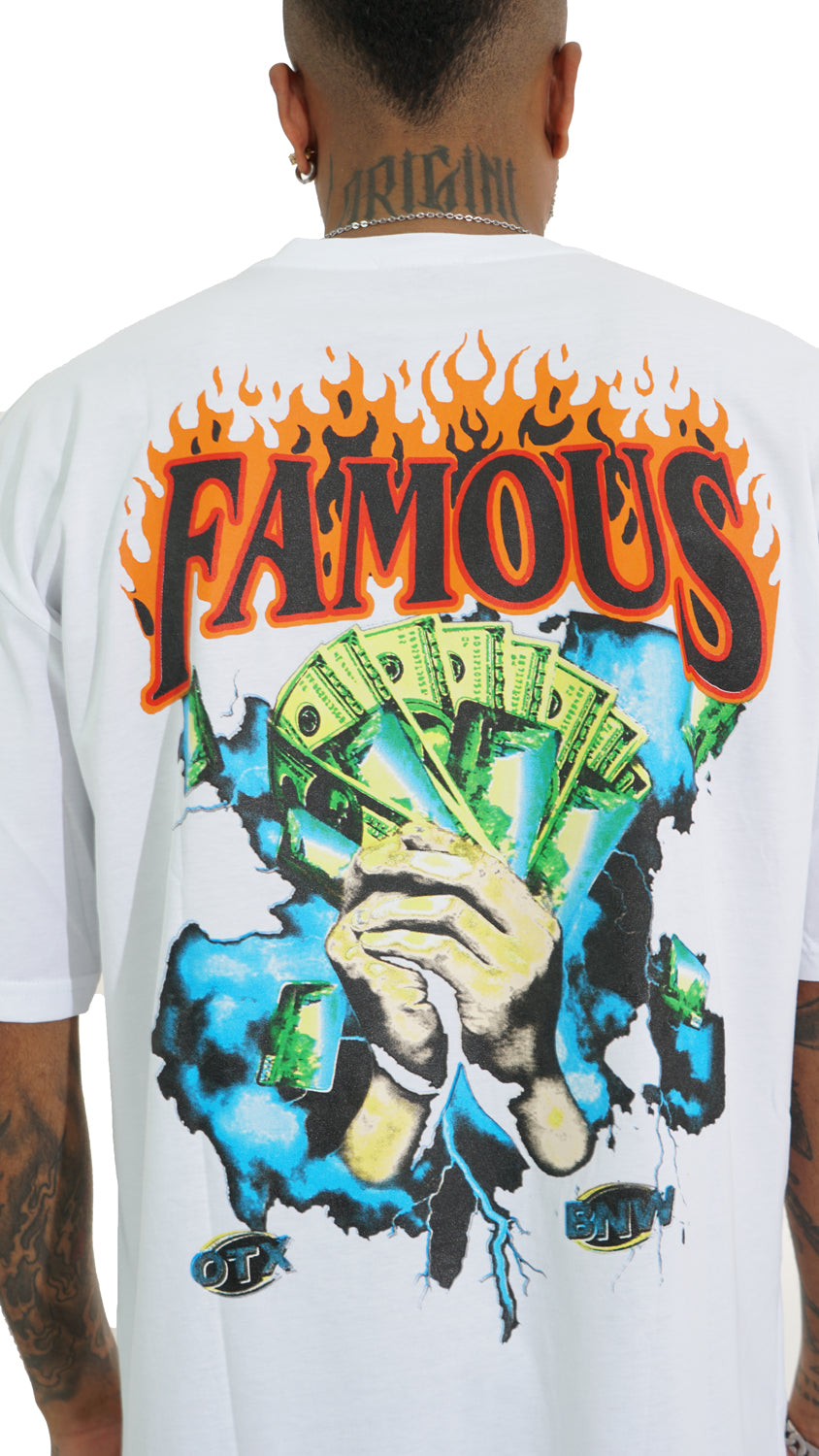 T-Shirt Uomo Stampa ''Famous'' Art. Ts132