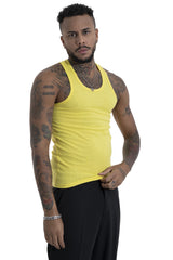 Canotta Uomo Slim Basic Gialla Art. Ct08