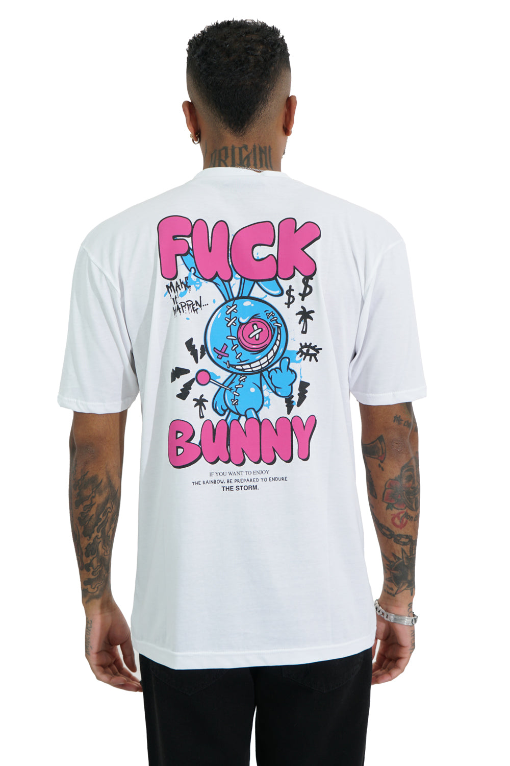 T-shirt Uomo Con Stampa *F--k Bunny* Art. Ts135