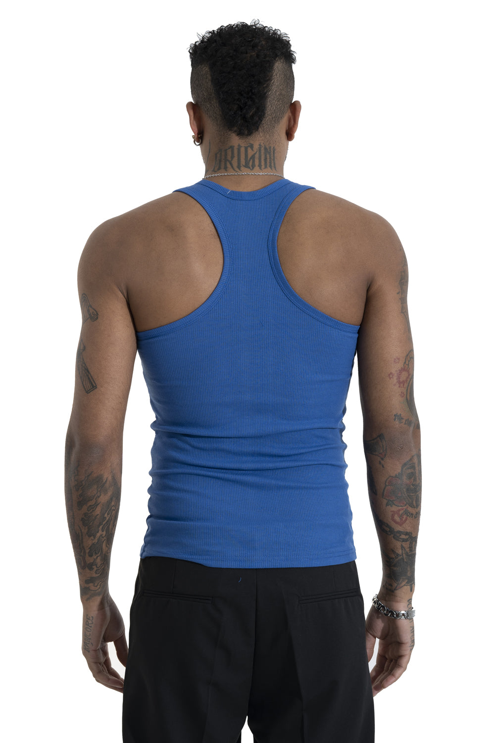 Canotta Uomo Slim Basic Blu Art. Ct08