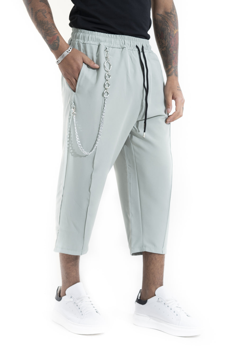 Pantalone Uomo Japan Cavallo Basso Tinta Unita Art. Pt83