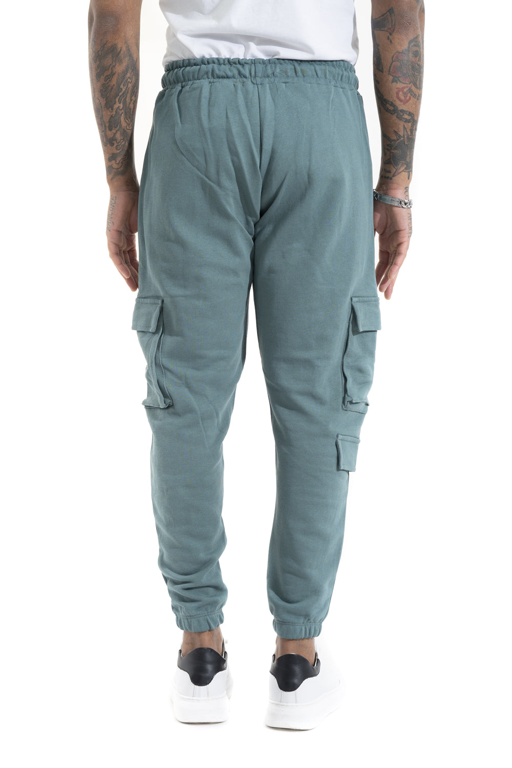 Pantalone Pantatuta Cargo Uomo Con Tasconi Art. Pt131