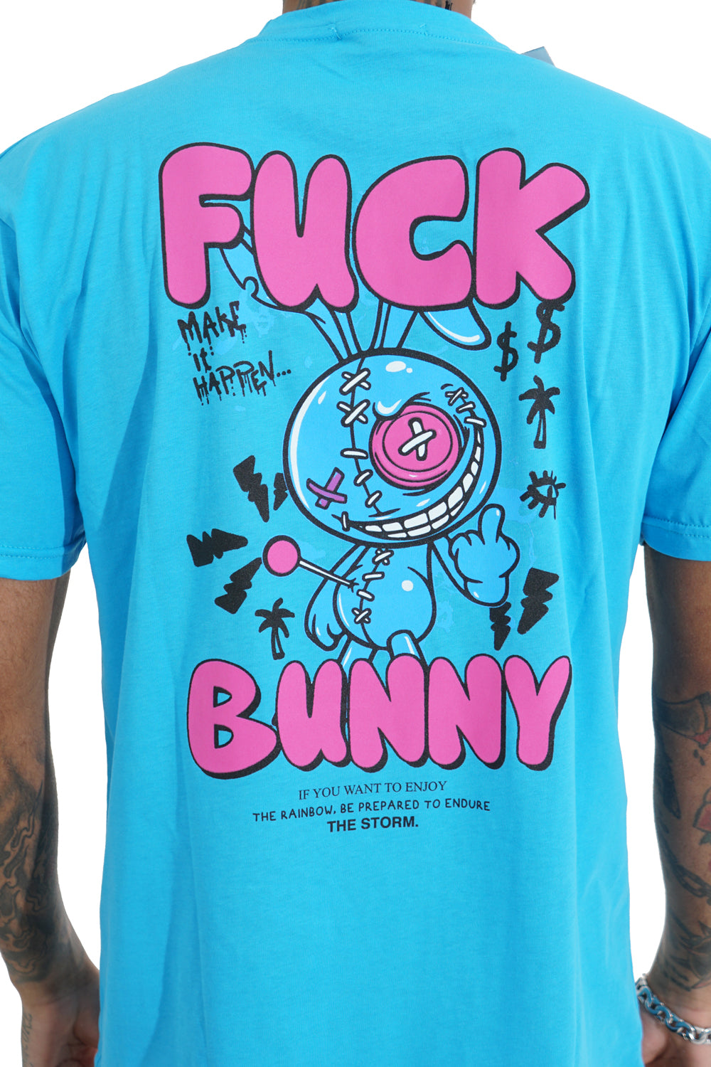 T-shirt Uomo Con Stampa *F--k Bunny* Art. Ts135