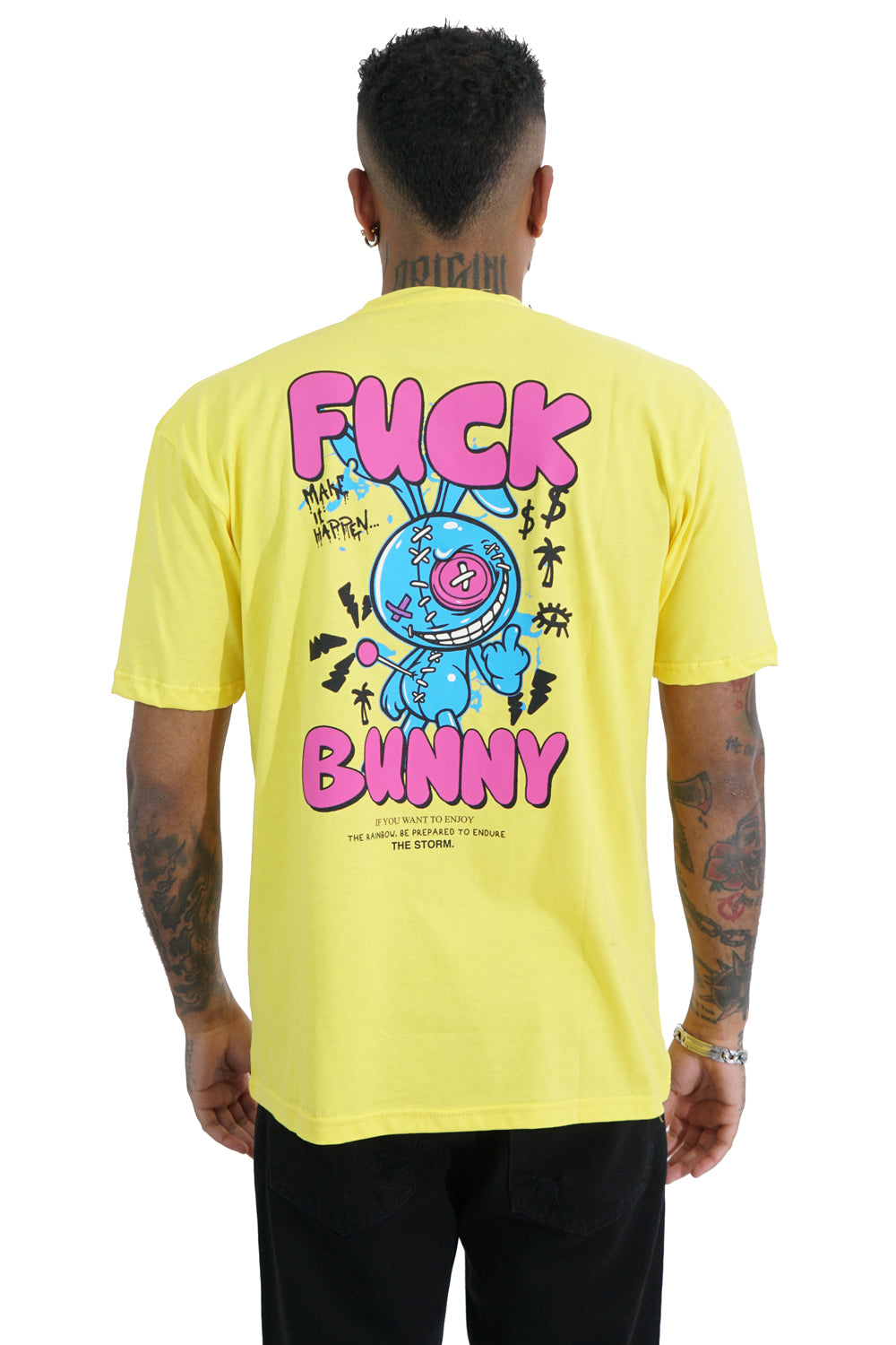 T-shirt Uomo Con Stampa *F--k Bunny* Art. Ts135