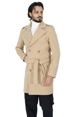 Cappotto Uomo Con Cintura Doppio Petto Art. Cp26