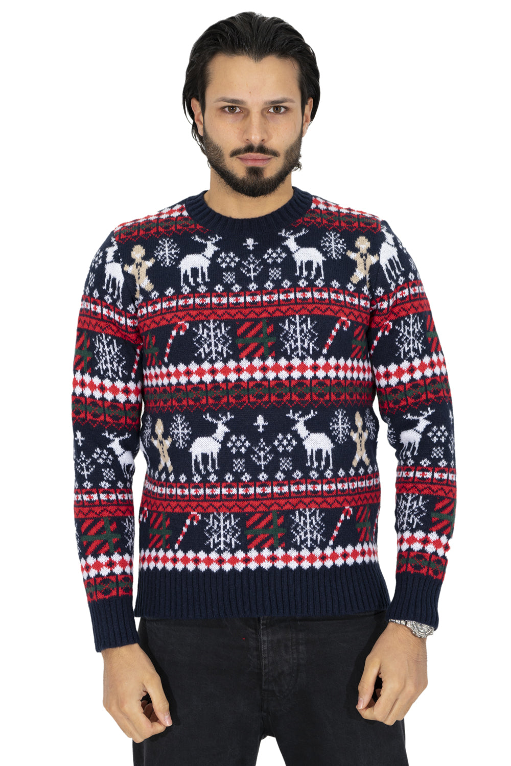Maglione Uomo Natalizio Natale Art. Mg105
