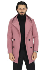 Cappotto Uomo Con Cappuccio Tinta Unita Art. Cp27