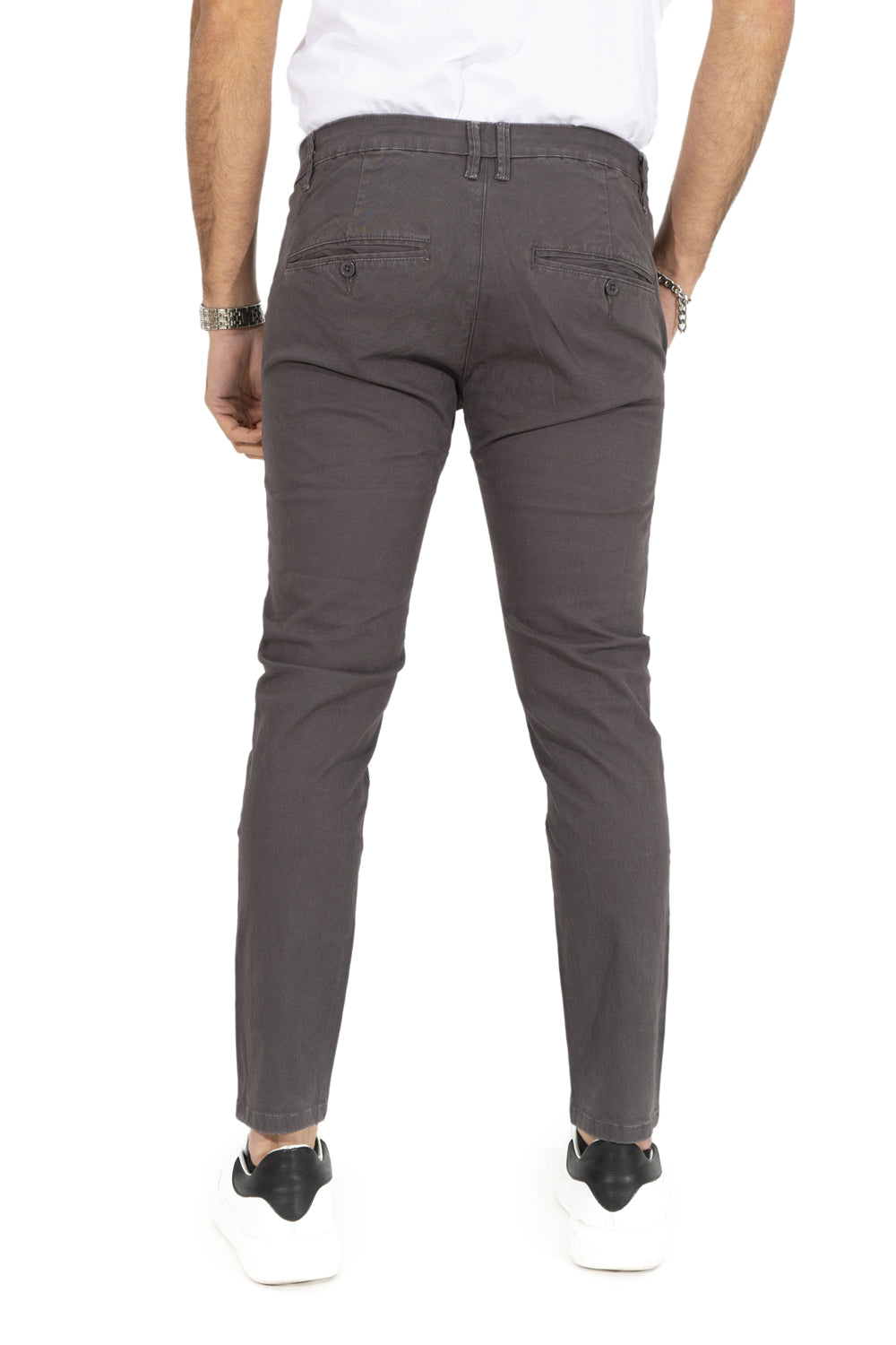 Pantaloni Uomo Chinos Slim Fit Capri Art. Pt156