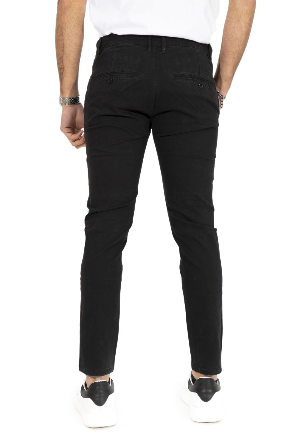 Pantaloni Uomo Chinos Slim Fit Capri Art. Pt156