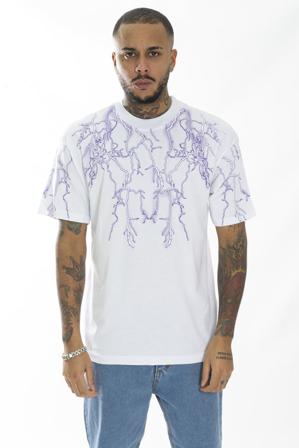 T-shirt col rond pour homme imprimé éclair Art. Ts158