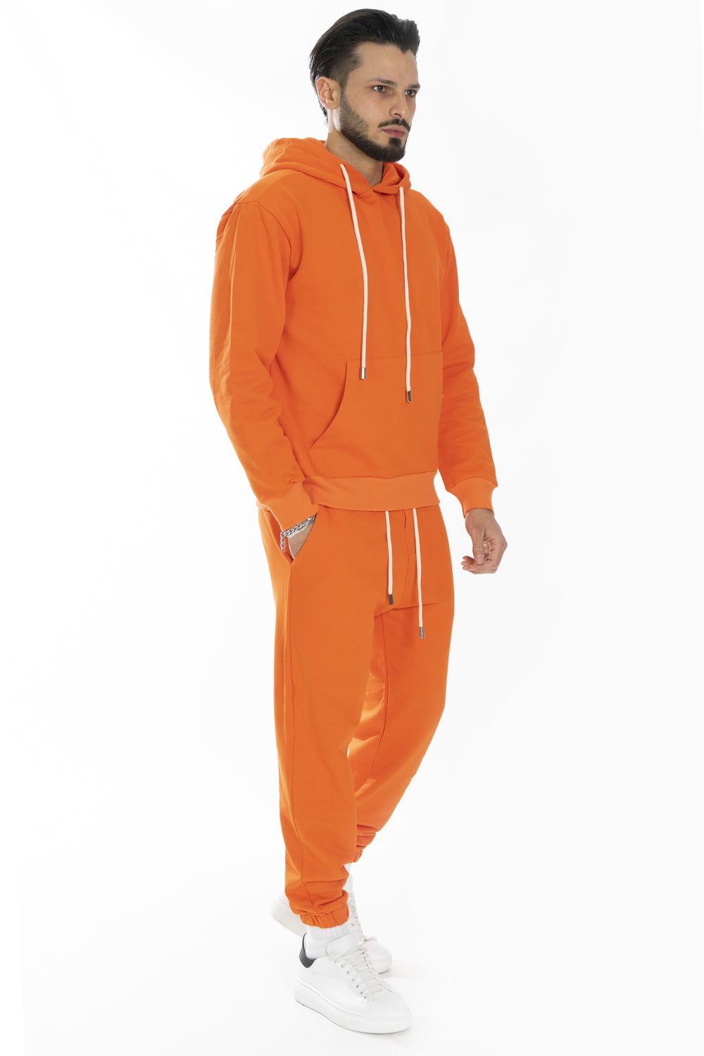 Tuta Uomo Tinta Unita Completo Garzato Art. Tt73