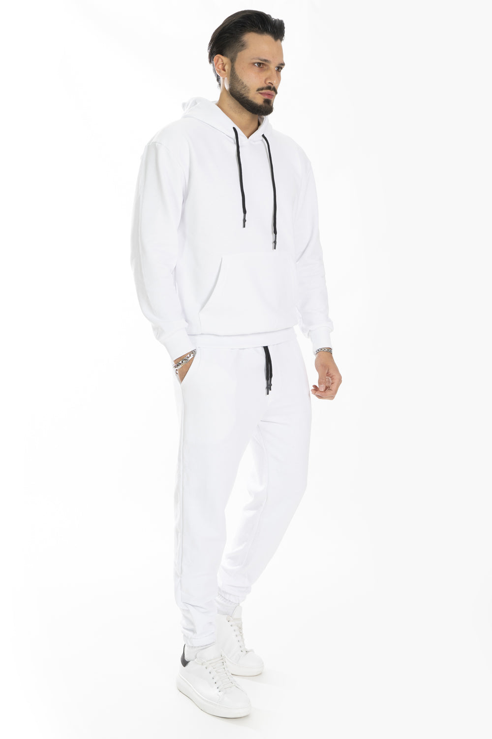 Tuta Uomo Tinta Unita Completo Garzato Art. Tt73