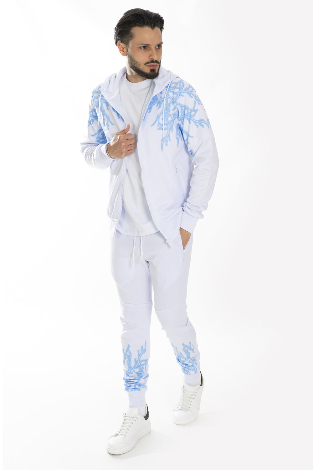 Tuta Uomo Tecnica Con Fulmini Art. Tt83