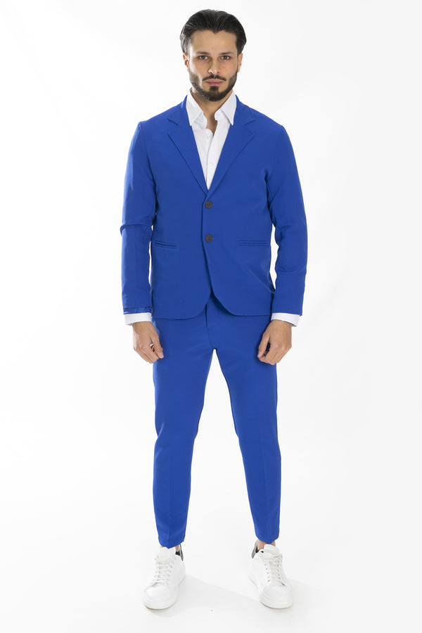 Costume Homme Couleur Unie Col Inversé ''V'' Art. AB05