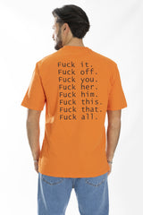 T-shirt Uomo Con scritte F***K Art. Ts165
