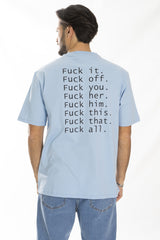 T-shirt Uomo Con scritte F***K Art. Ts165