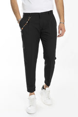 Pantalone Uomo Con Bottone Centrale e Accessorio Art. Pt167