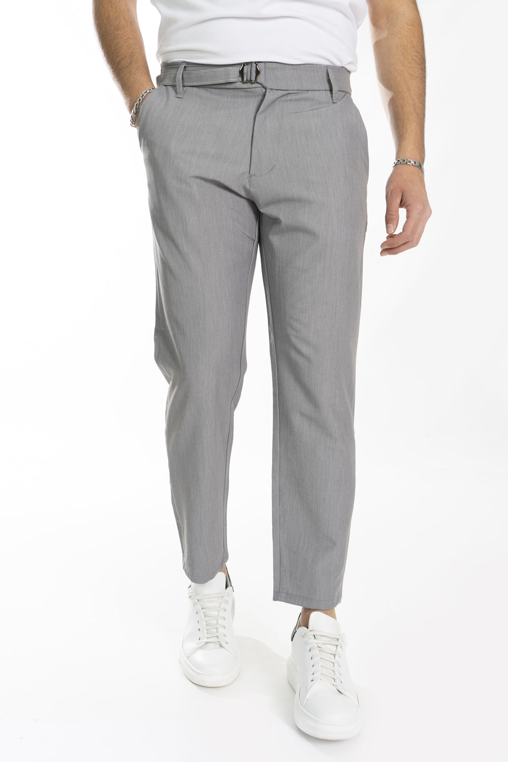 Pantalone Uomo Con Cinturino Tasca America Art. Pt166