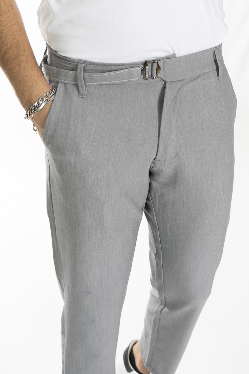 Pantalone Uomo Con Cinturino Tasca America Art. Pt166