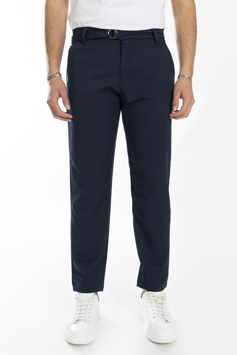 Pantalone Uomo Con Cinturino Tasca America Art. Pt166