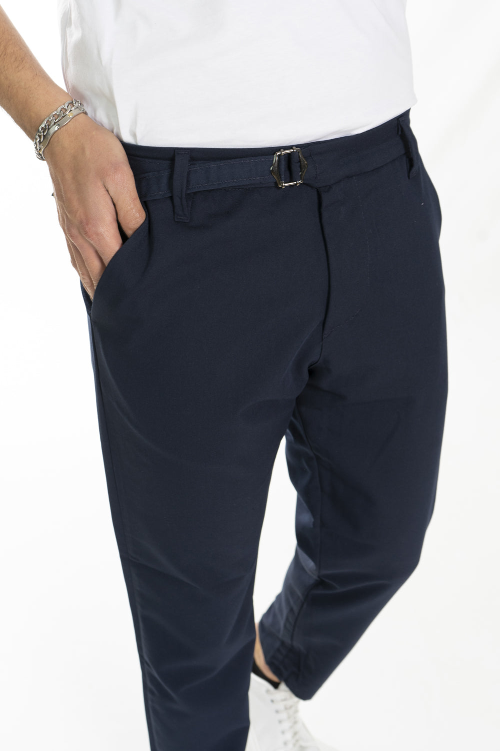 Pantalone Uomo Con Cinturino Tasca America Art. Pt166