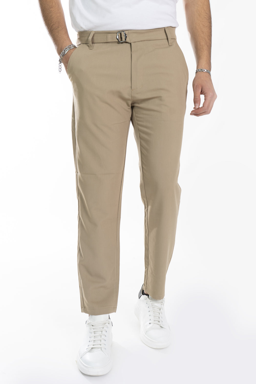 Pantalone Uomo Con Cinturino Tasca America Art. Pt166