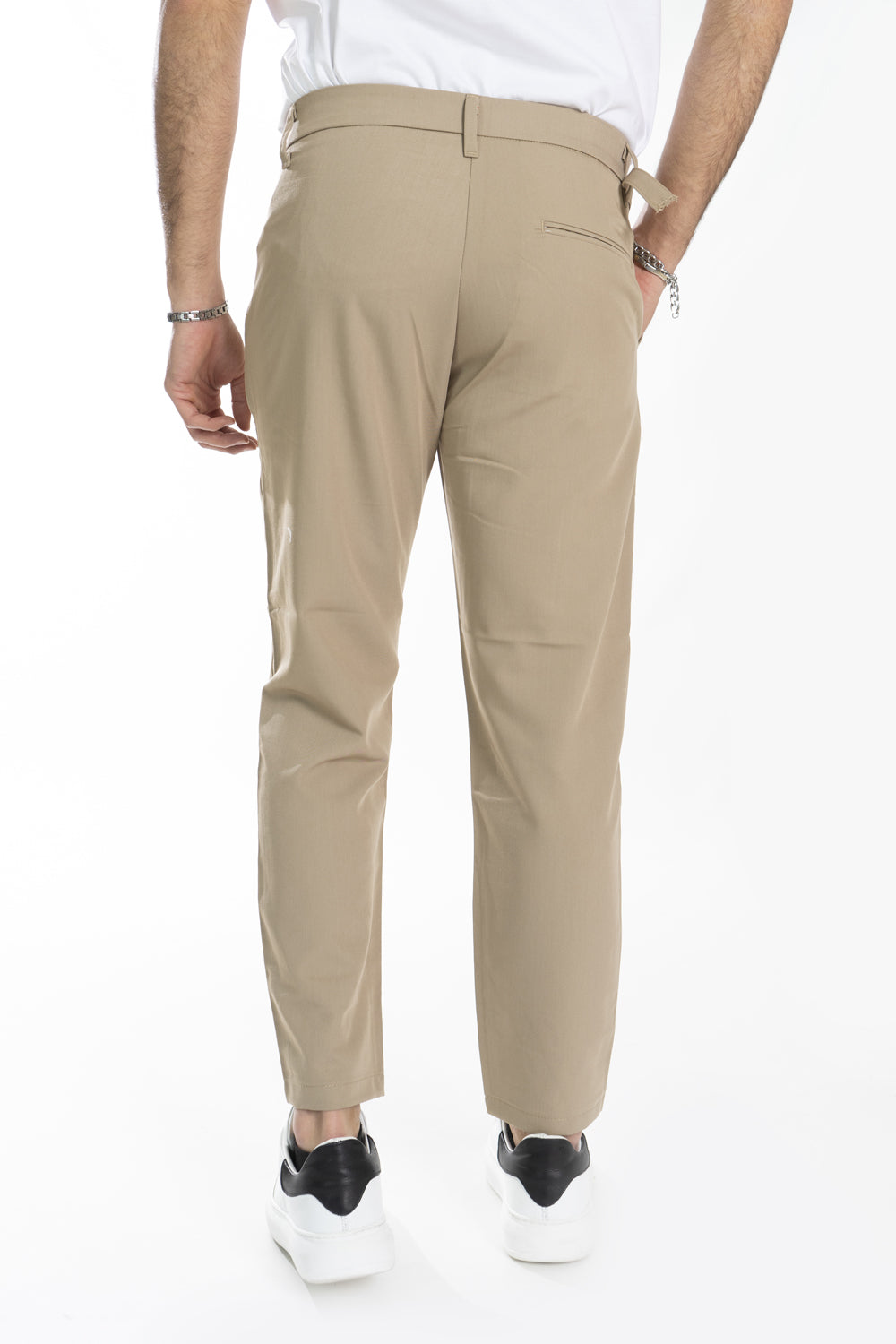 Pantalone Uomo Con Cinturino Tasca America Art. Pt166