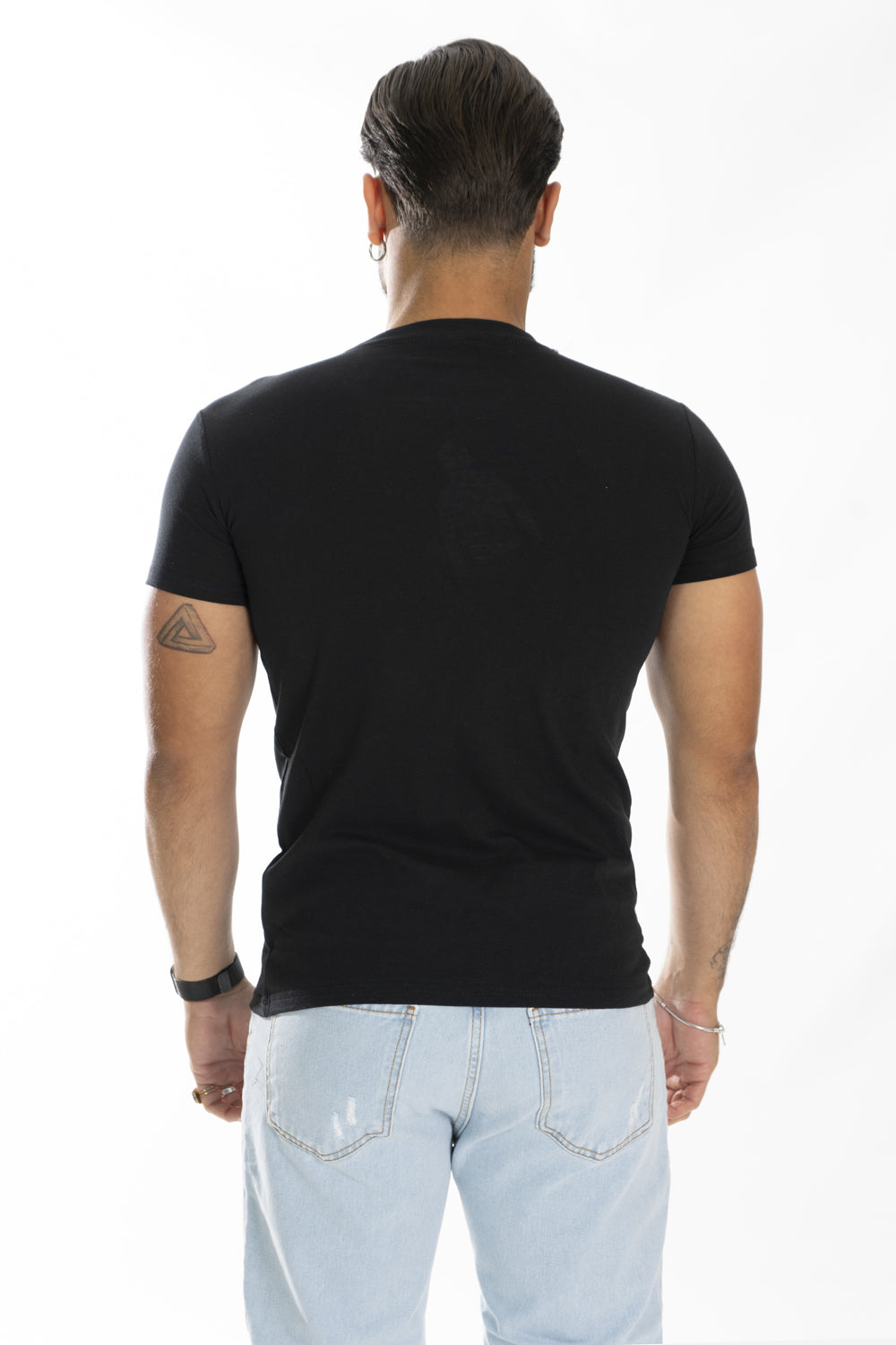 T-Shirt Uomo Slim Fit Basic Tinta Unita Art. Ts163