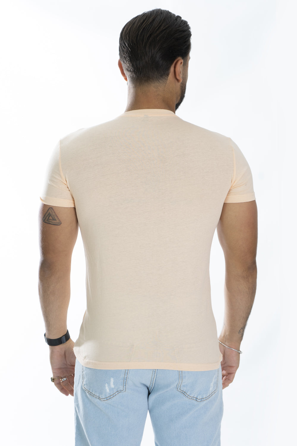 T-Shirt Uomo Slim Fit Basic Tinta Unita Art. Ts163