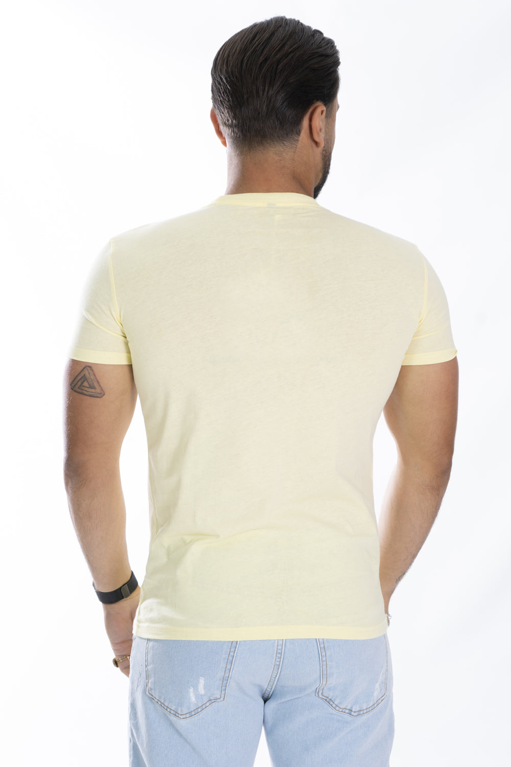 T-Shirt Uomo Slim Fit Basic Tinta Unita Art. Ts163