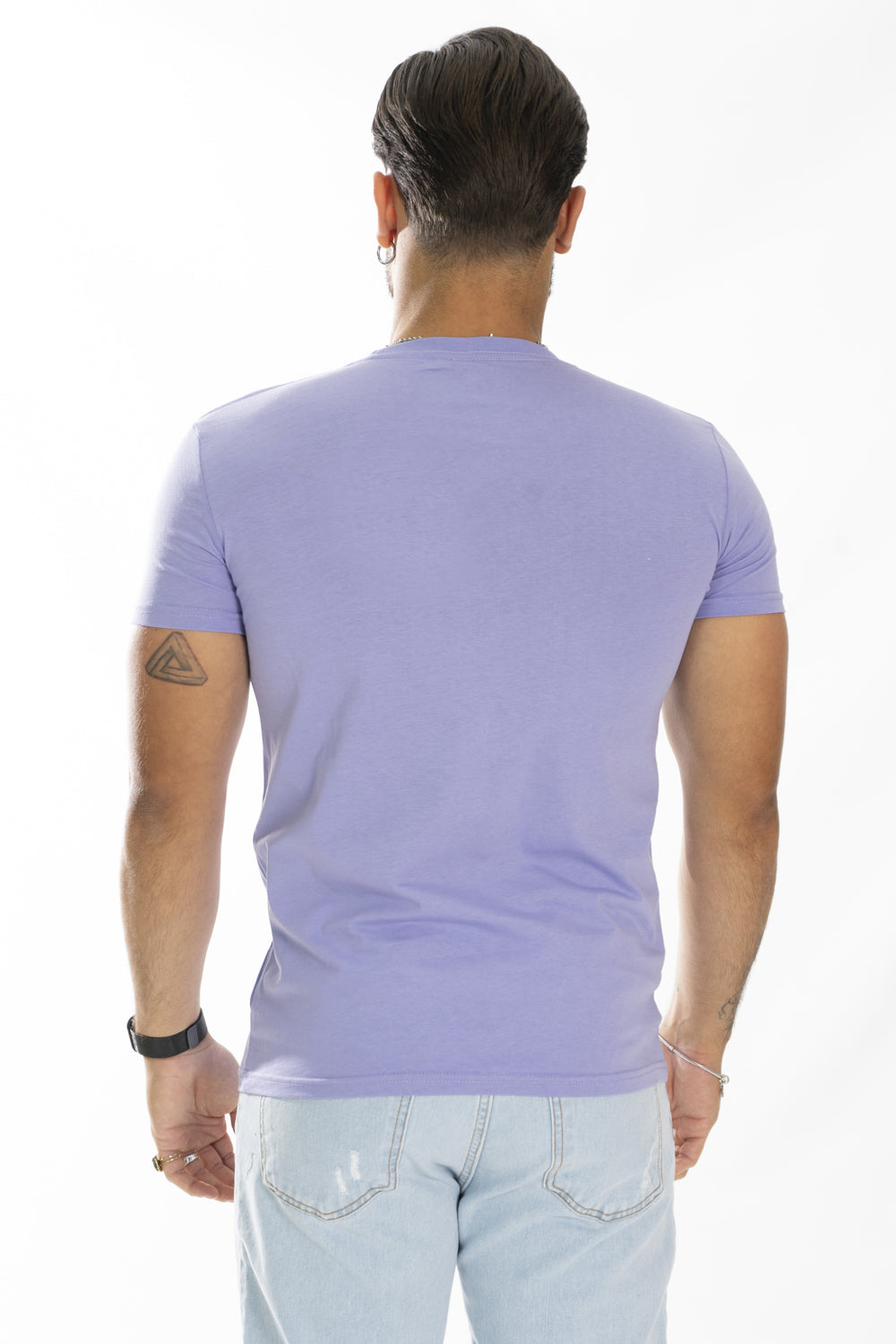 T-Shirt Uomo Slim Fit Basic Tinta Unita Art. Ts163