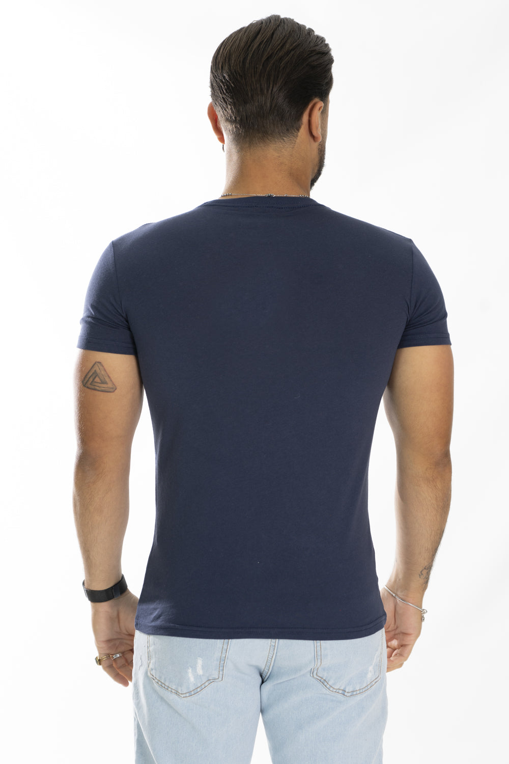 T-Shirt Uomo Slim Fit Basic Tinta Unita Art. Ts163