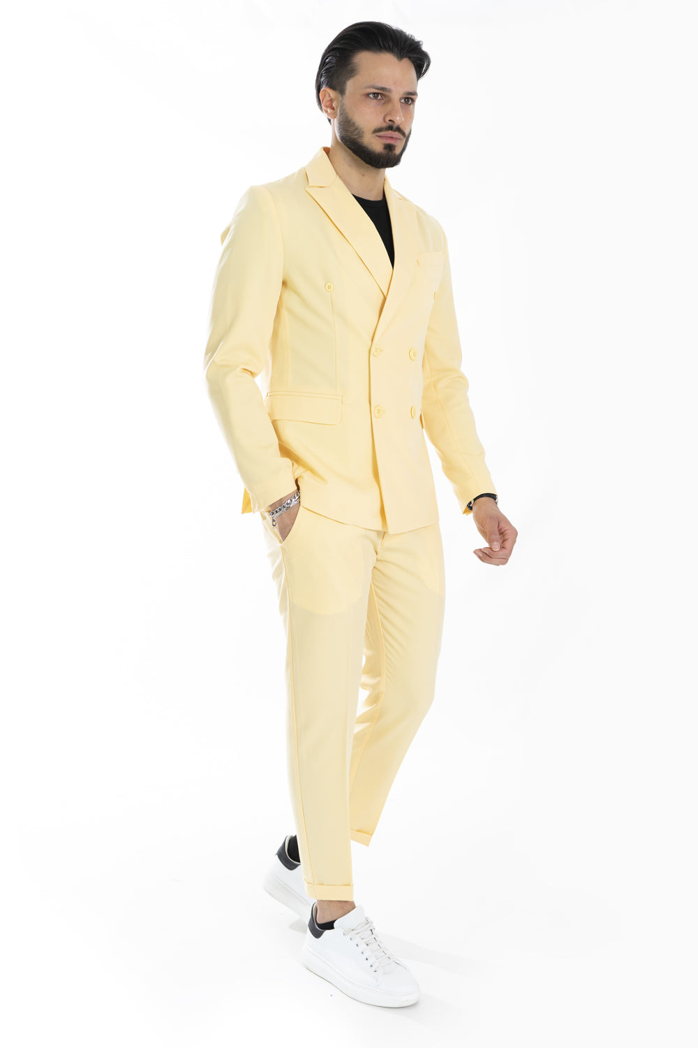 Abito Doppio Petto Coordinato con 6 Bottoni Uomo Art. AB01