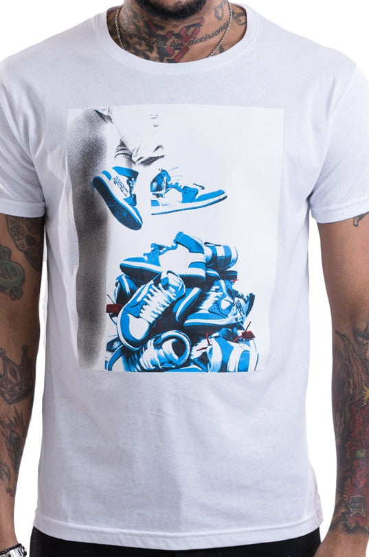 T-Shirt Uomo Stampa Shoes Basket Art. Ts123