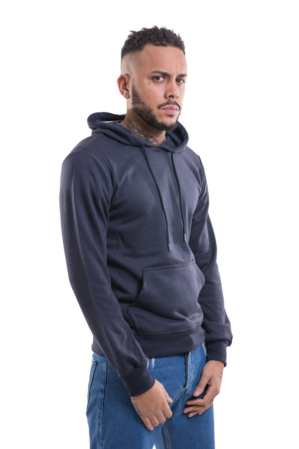 Sweat-shirt basique brossé pour homme avec capuche et poche avant Art. Fe115