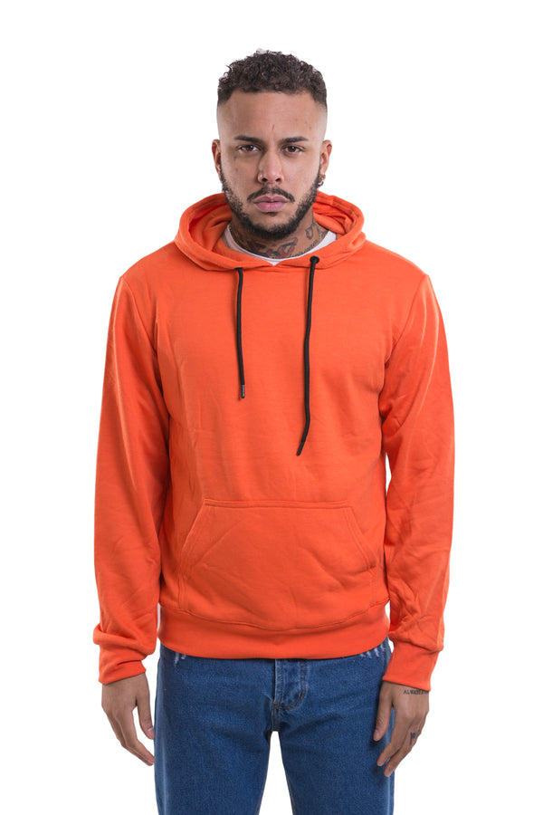 Sweat-shirt basique brossé pour homme avec capuche et poche avant Art. Fe115