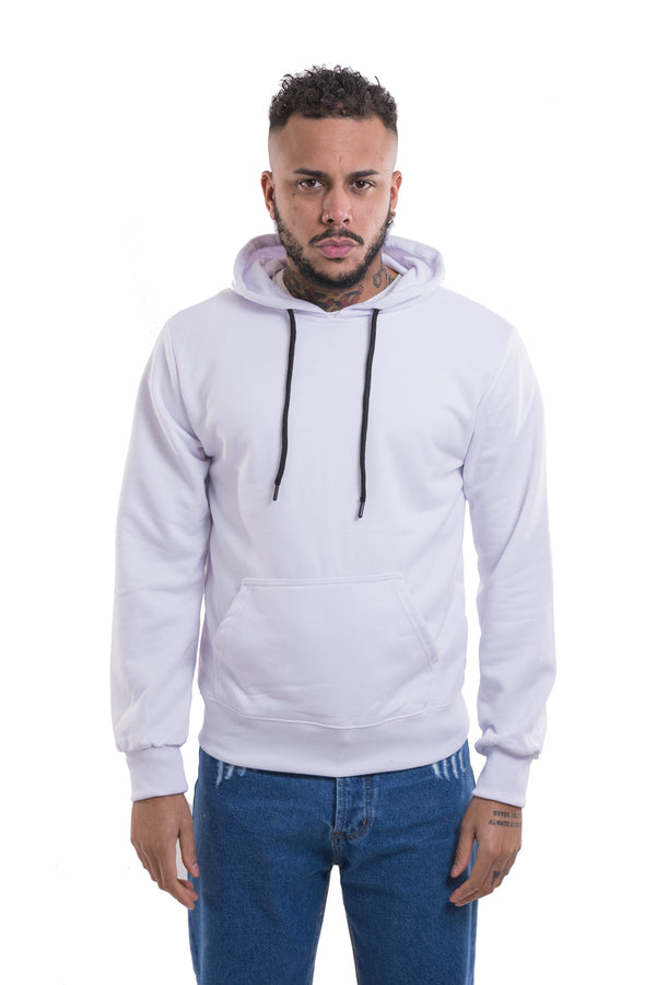 Sweat-shirt basique brossé pour homme avec capuche et poche avant Art. Fe115
