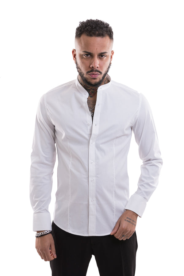 Chemise homme manches longues couleur unie Art. Cm116