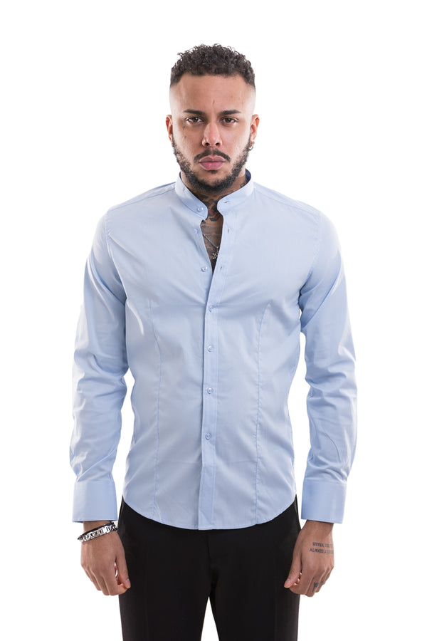 Chemise homme manches longues couleur unie Art. Cm116