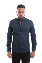 Camicia Uomo Maniche Lunghe Tinta unita Art. Cm116