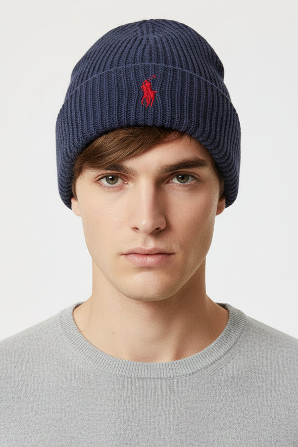 CAPPELLO UOMO CLUB CON LOGO FRONTALE BLU