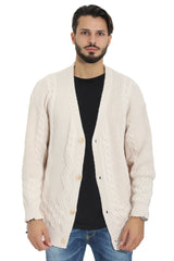 Maglione Cardigan Uomo Giacca a Maglia Over Size Art. Mg63
