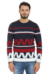 Maglione Uomo Pullover Girocollo Fantasia Art. Mg64