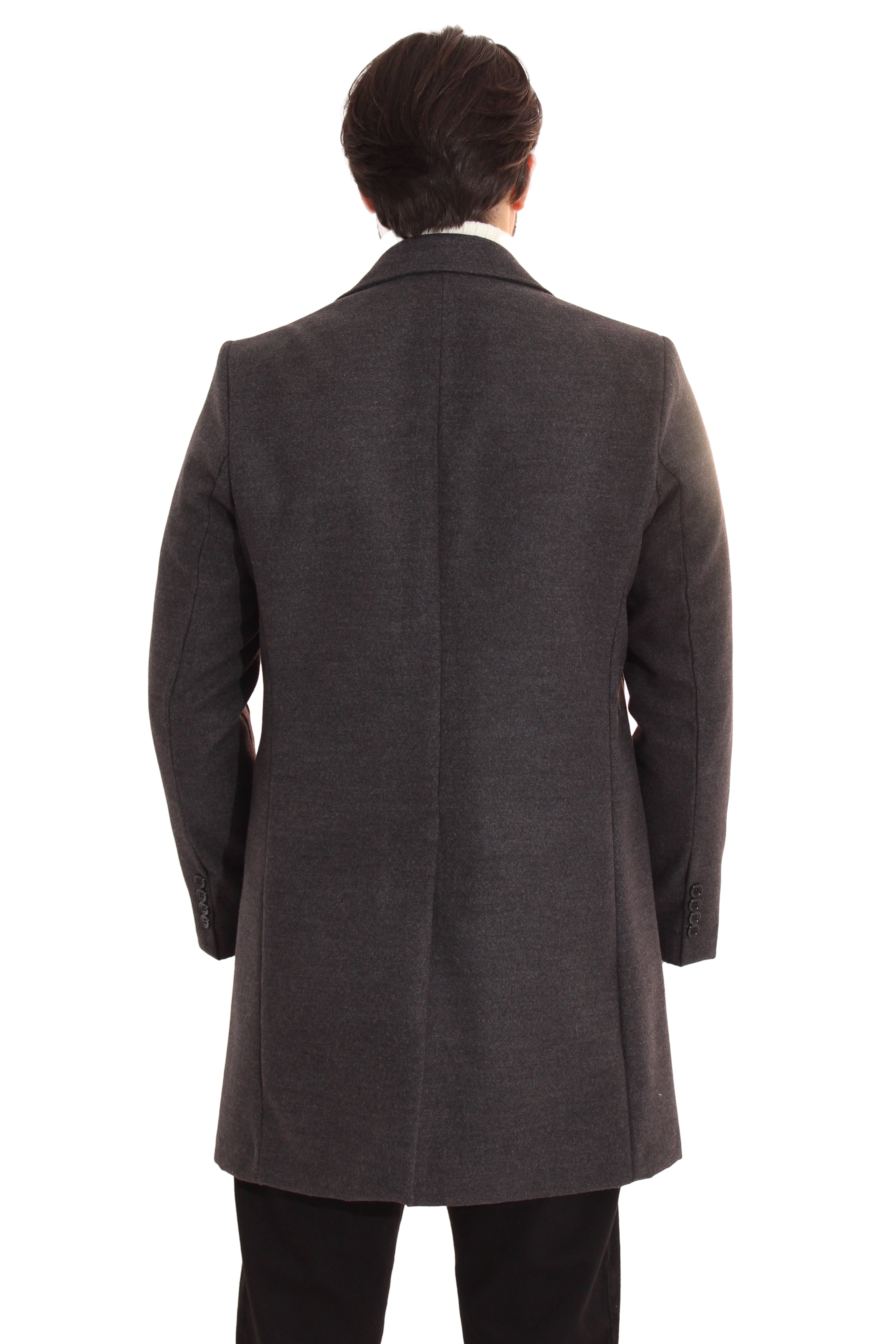 Cappotto Uomo Giacca Con Scollo A ''V'' e Spilla Art. Cp01