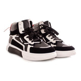 Sneakers Uomo Alta High Maori Suola In Gomma Nera