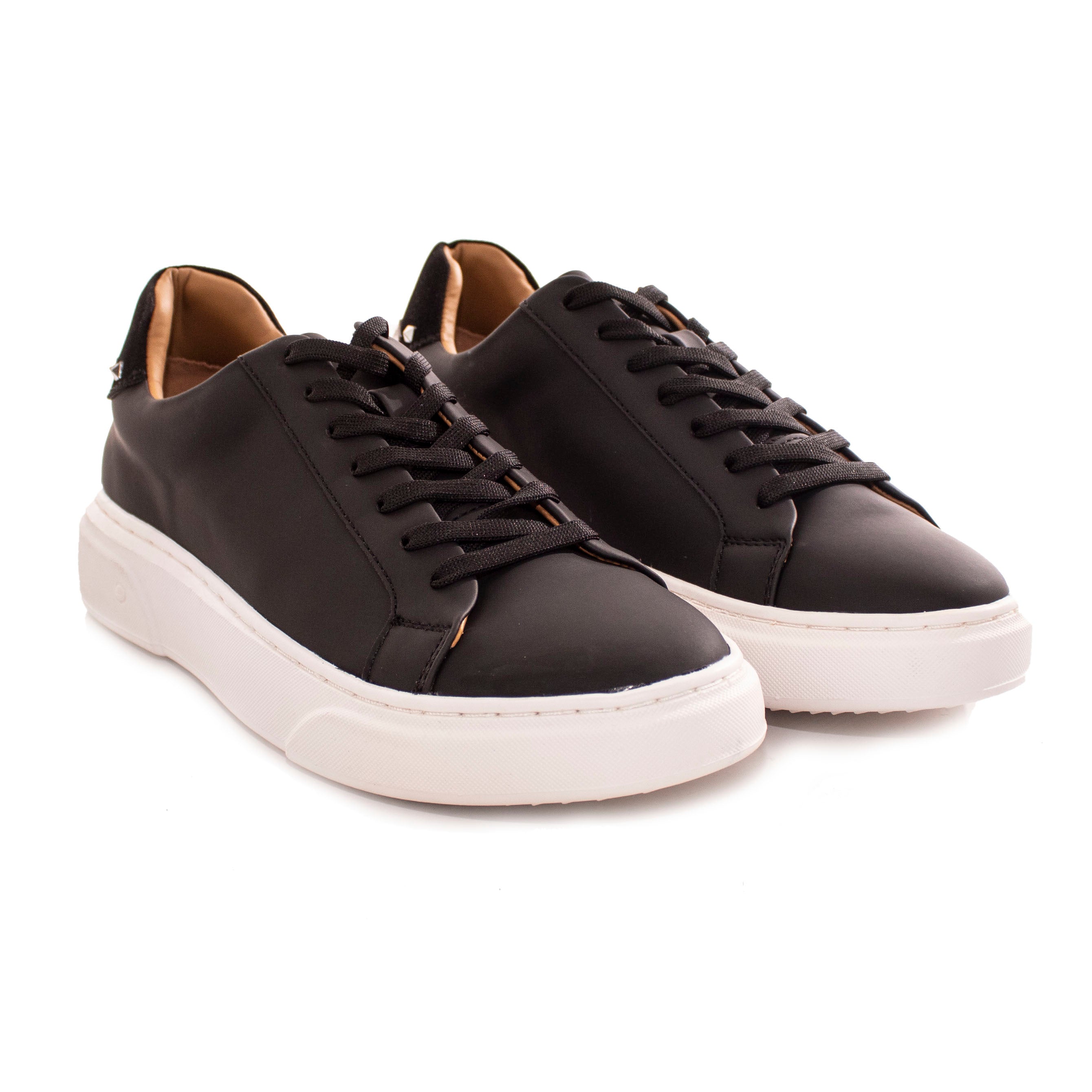 Sneakers Uomo Con Borchie In Pelle Con suola In Gomma Art. Sc36