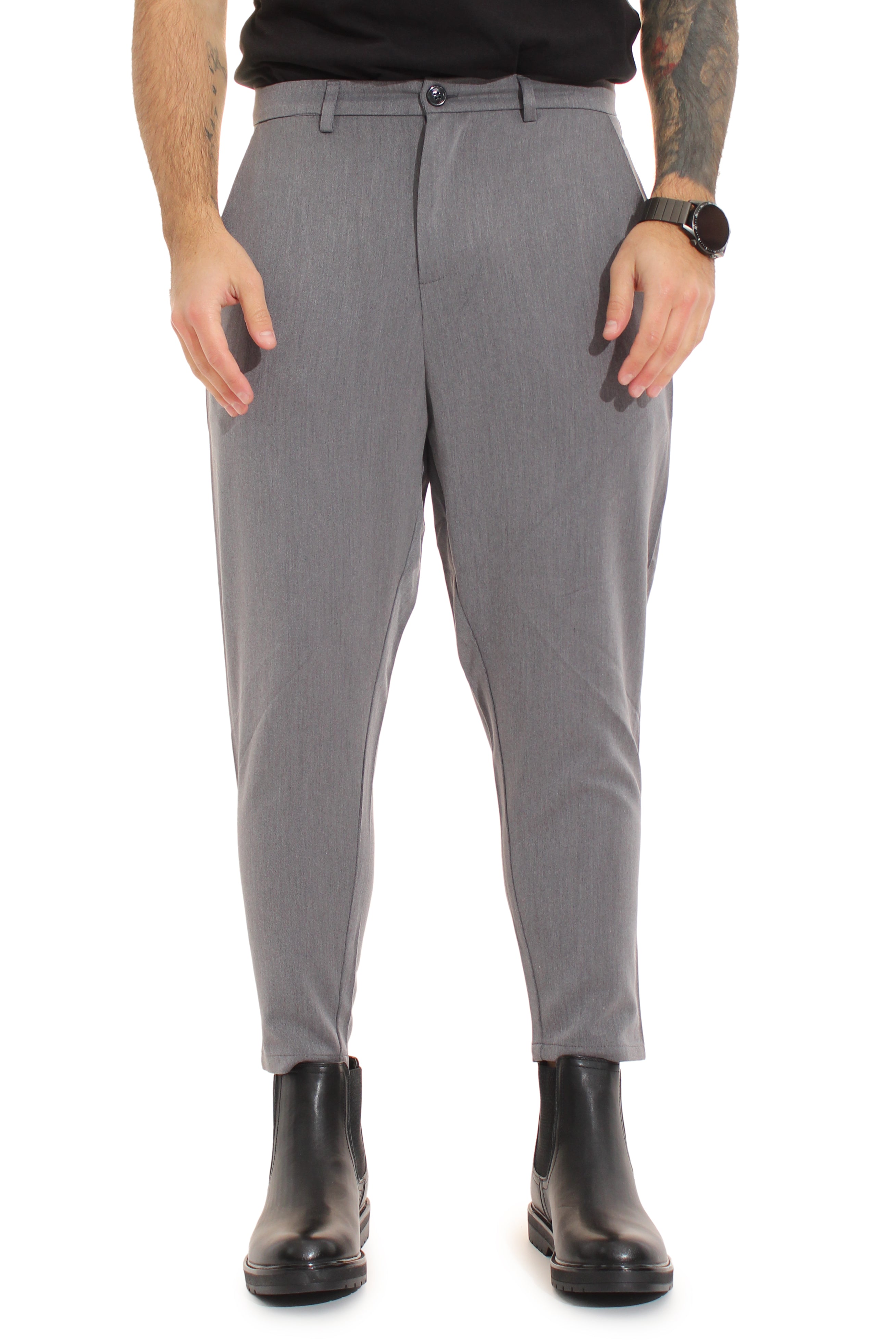 Pantalone Uomo Casual Cavallo Basso Tasca America Art. Pt118