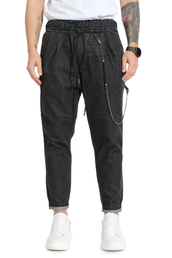 Jeans pour hommes America Pocket Waist Jogger avec abrasions Art. Js94
