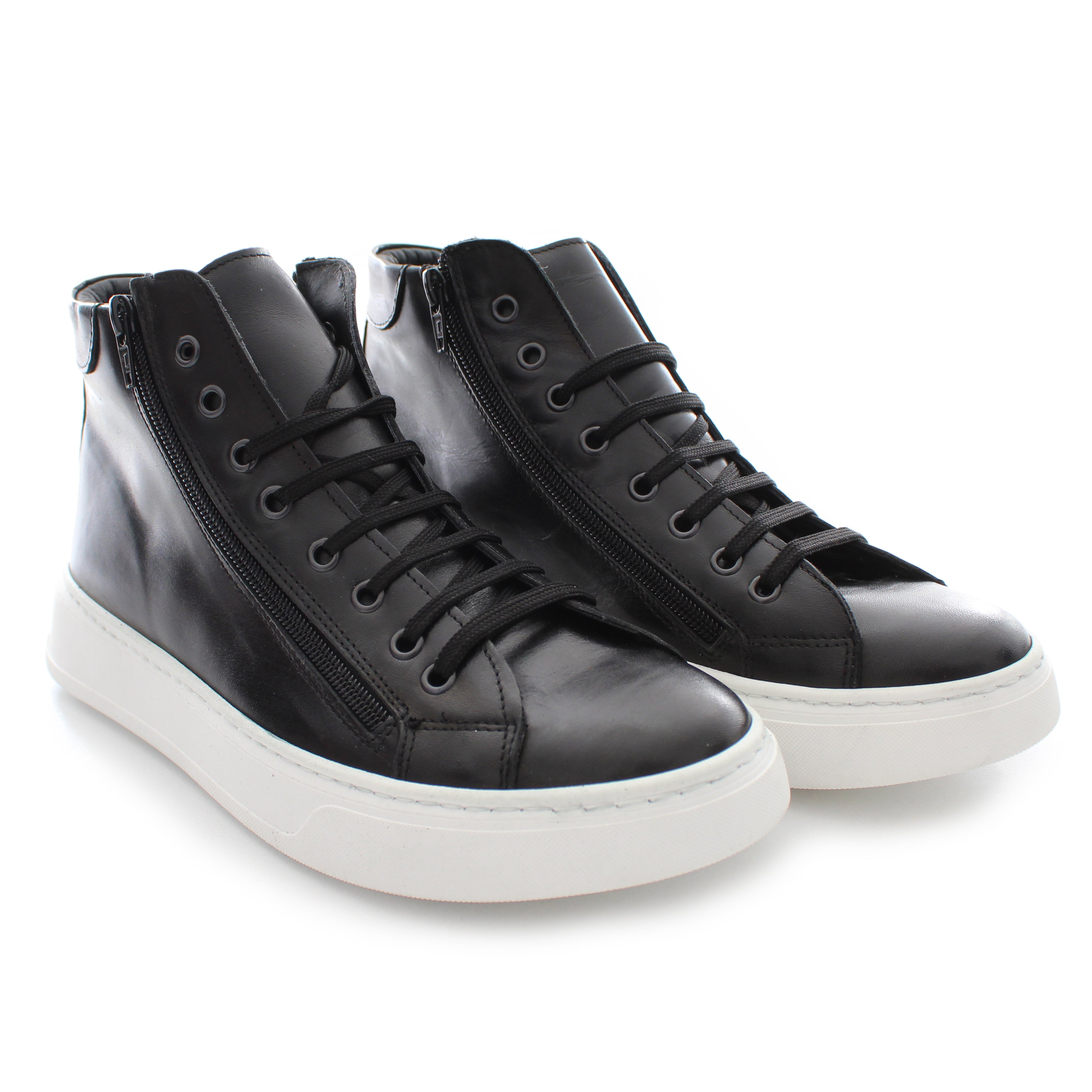 Scarpe Sneakers Uomo Alta con Zip ai lati Art. Sc57