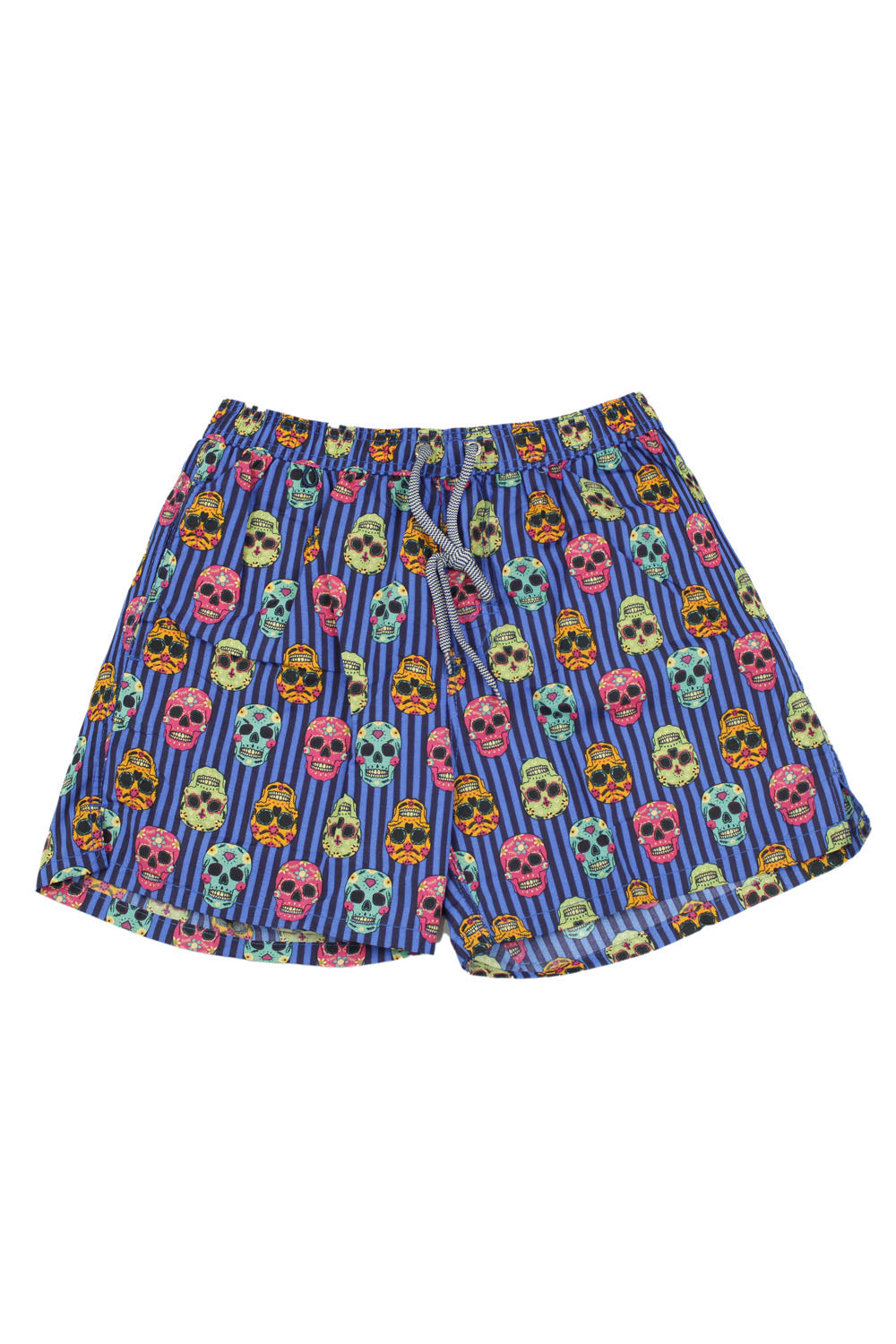 Costume Uomo Art. Skull Con Fantasia Teschi